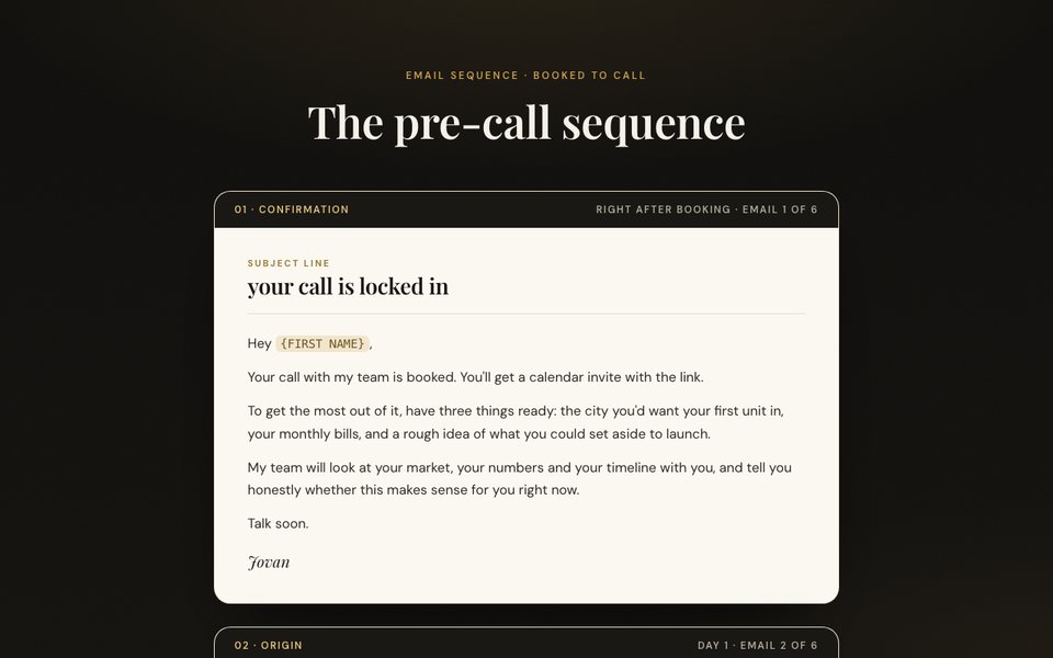 Pre-call preview
