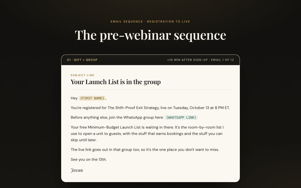 Pre-webinar preview